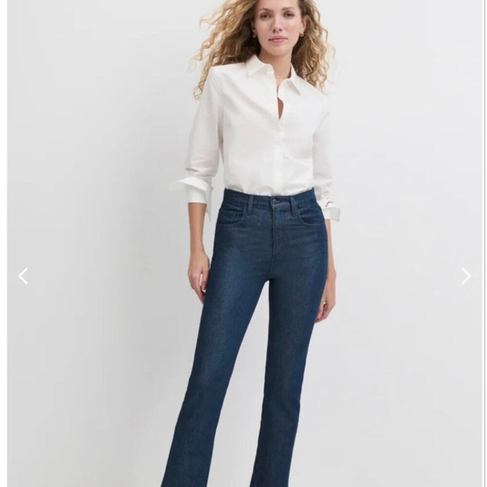 Favorite Daughter The Classic Poplin Shirt in White SZ S